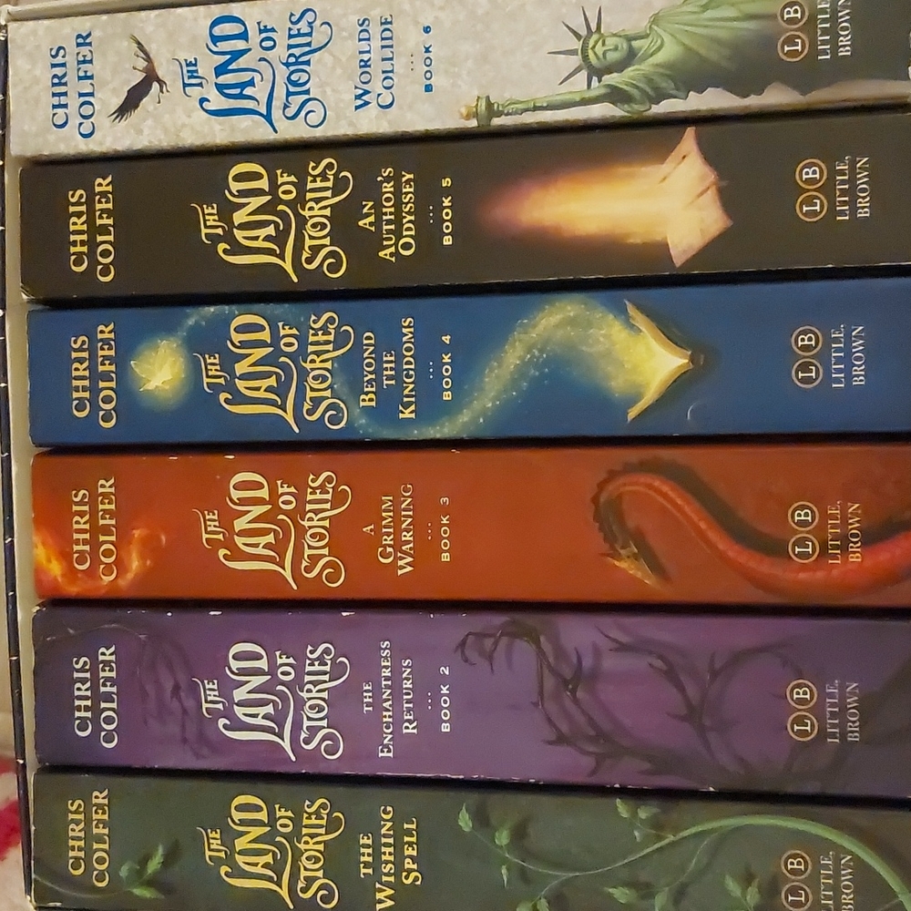 The Land of Stories books 1-6